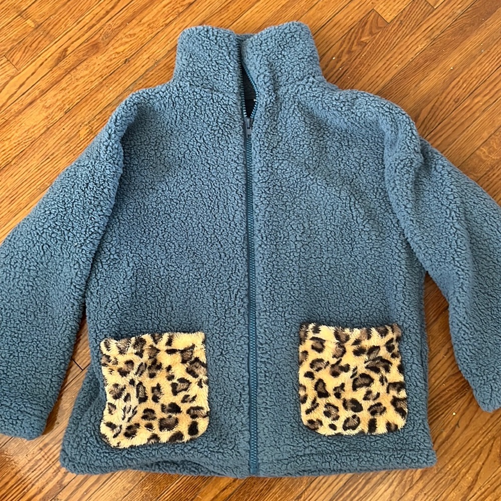 SHEIN fuzzy jacket. Medium
